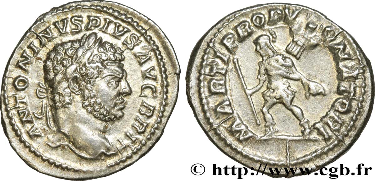 CARACALLA Denier MS