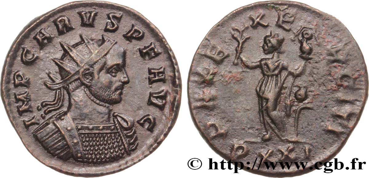 CARUS Aurelianus MS/AU
