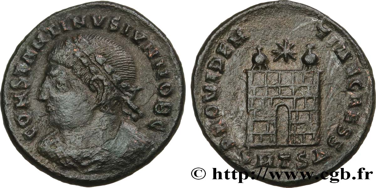 CONSTANTINUS II Centenionalis ou nummus SS