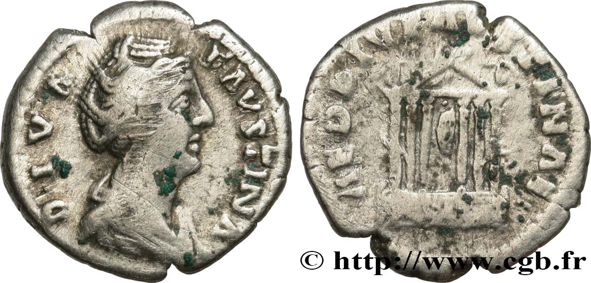 FAUSTINE MÈRE Denier TB+