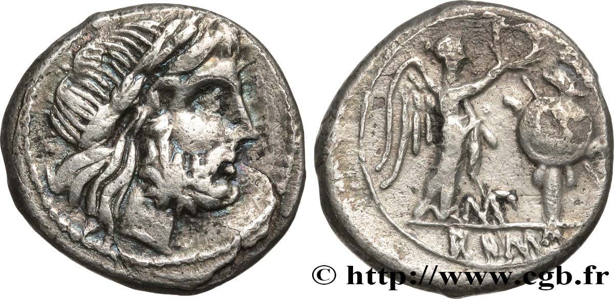 ROMAN REPUBLIC - ANONYMOUS Victoriat VF