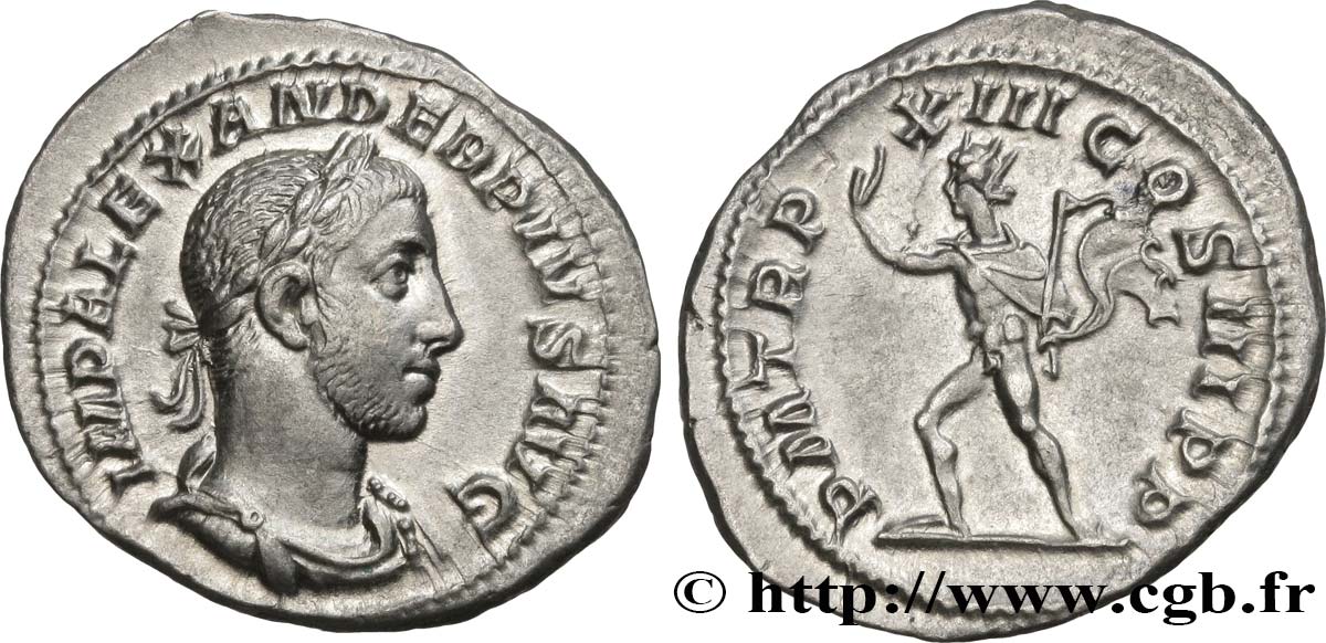SEVERUS ALEXANDER Denier AU