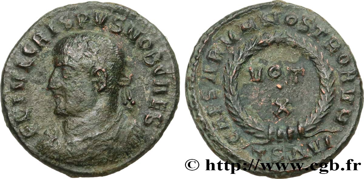 CRISPUS Centenionalis ou nummus SS