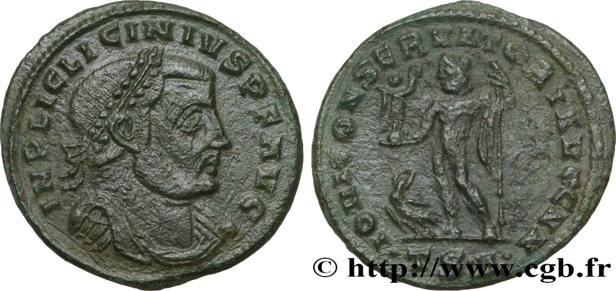 LICINIUS Ier Follis ou nummus TTB