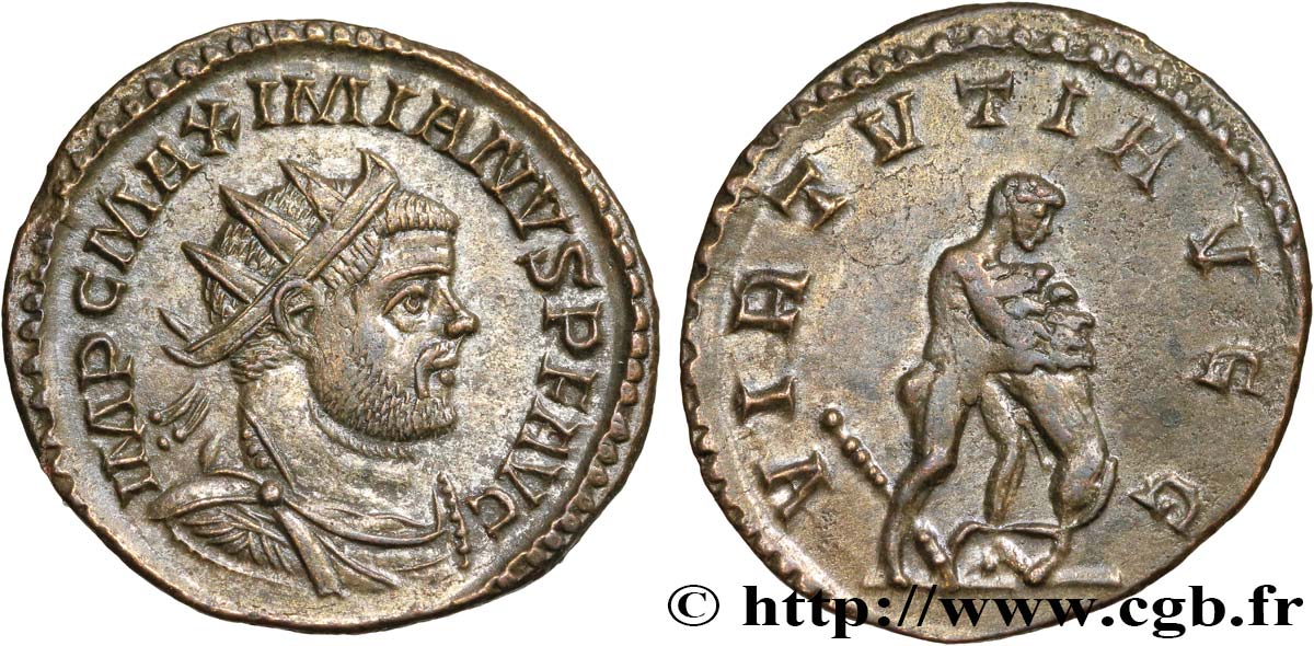 MAXIMIANUS HERCULIUS Aurelianus ST/fST