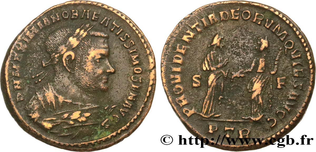 MAXIMIANUS HERCULIUS Follis ou nummus SS