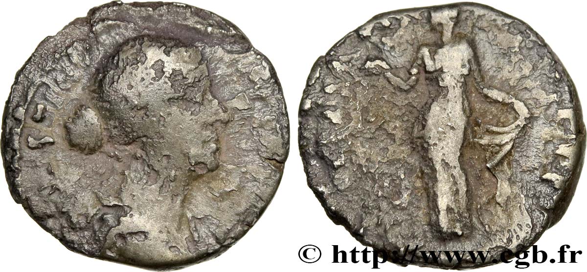 FAUSTINA DAUGHTER Denier VF