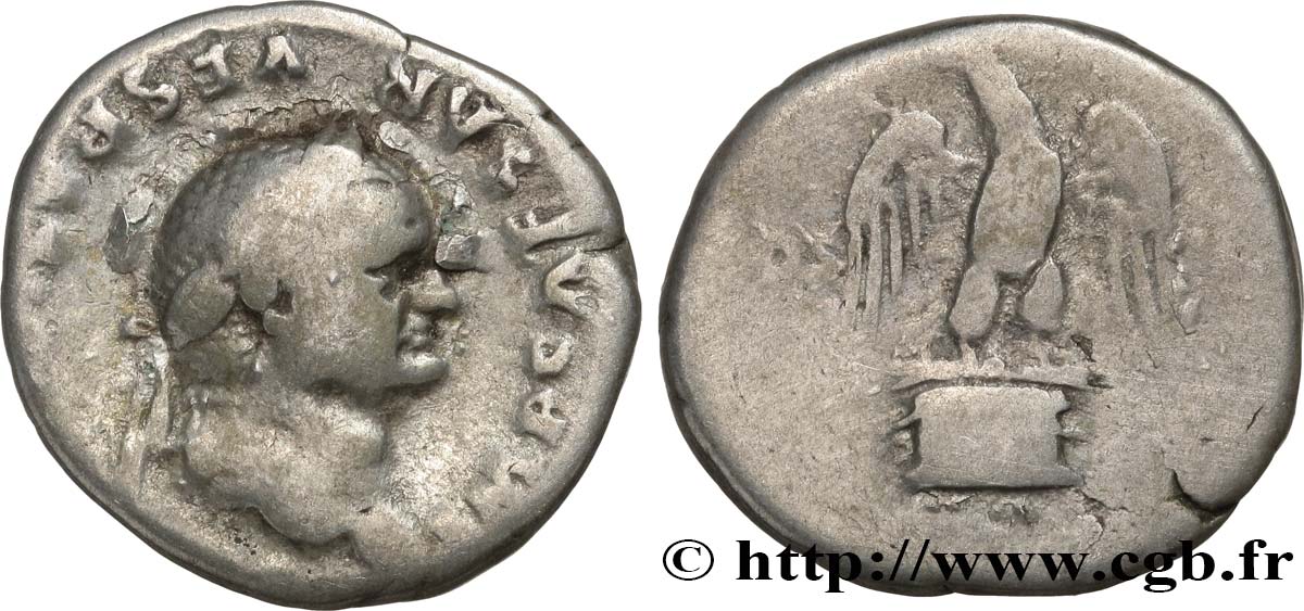 VESPASIEN Denier TB