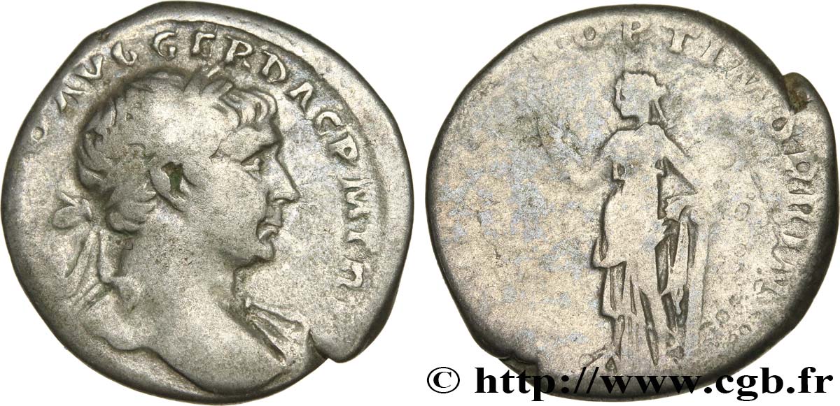 TRAJAN Denier TTB/TB+