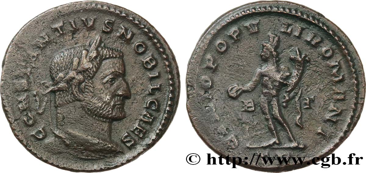 CONSTANTIUS I Follis ou nummus SS