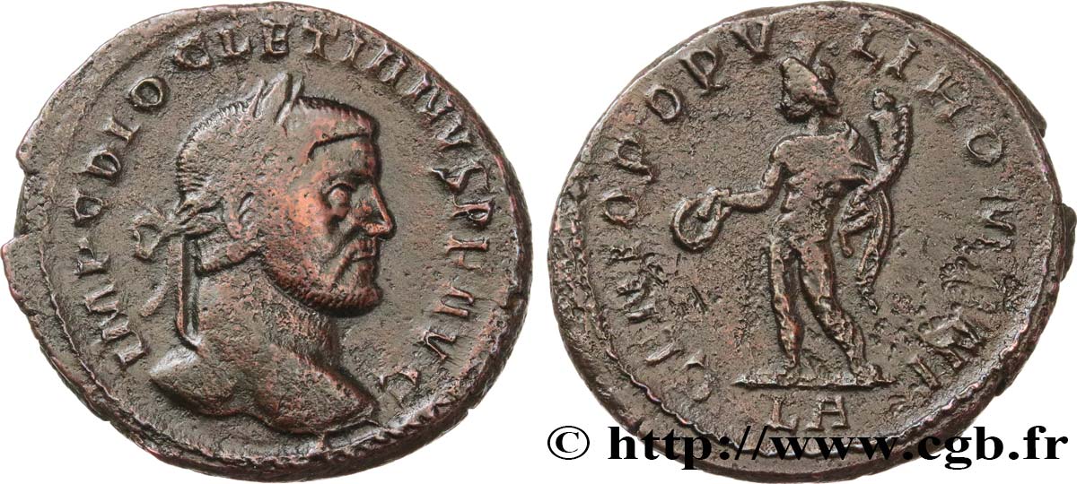 DIOCLECIANO Follis ou nummus MBC