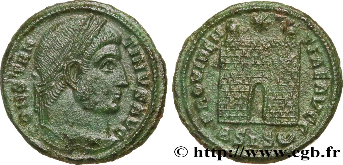 CONSTANTINE I THE GREAT Centenionalis ou nummus AU