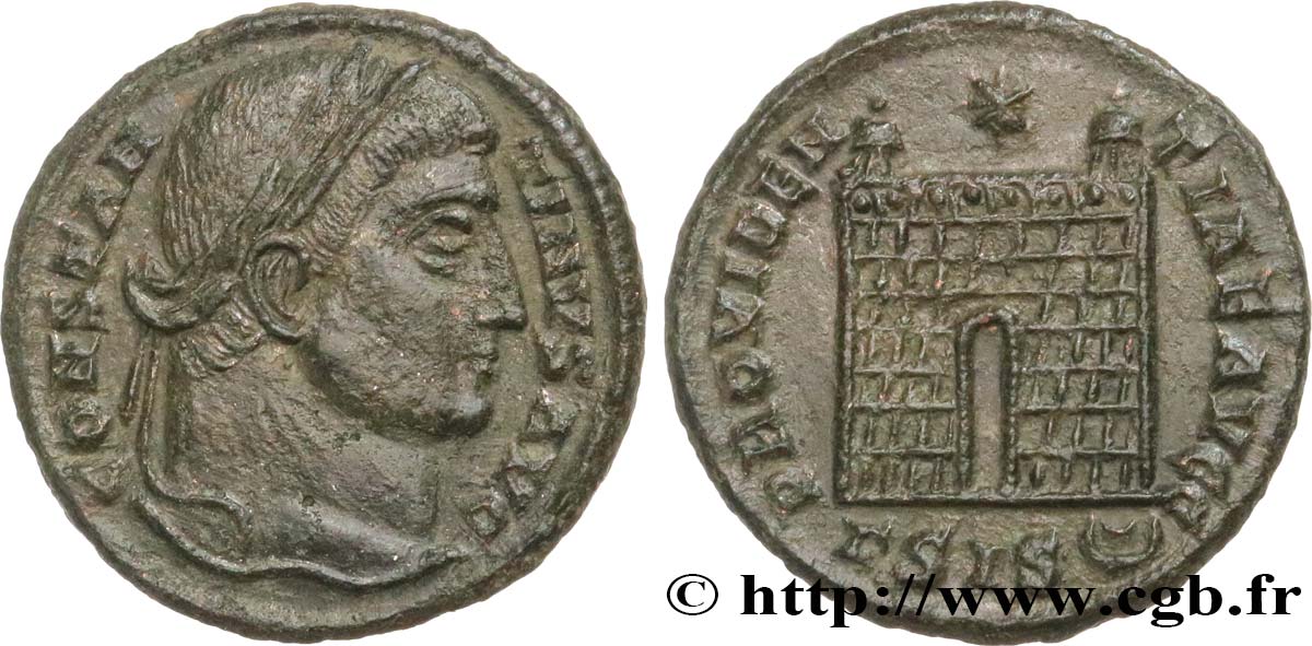 CONSTANTINE I THE GREAT Centenionalis ou nummus AU