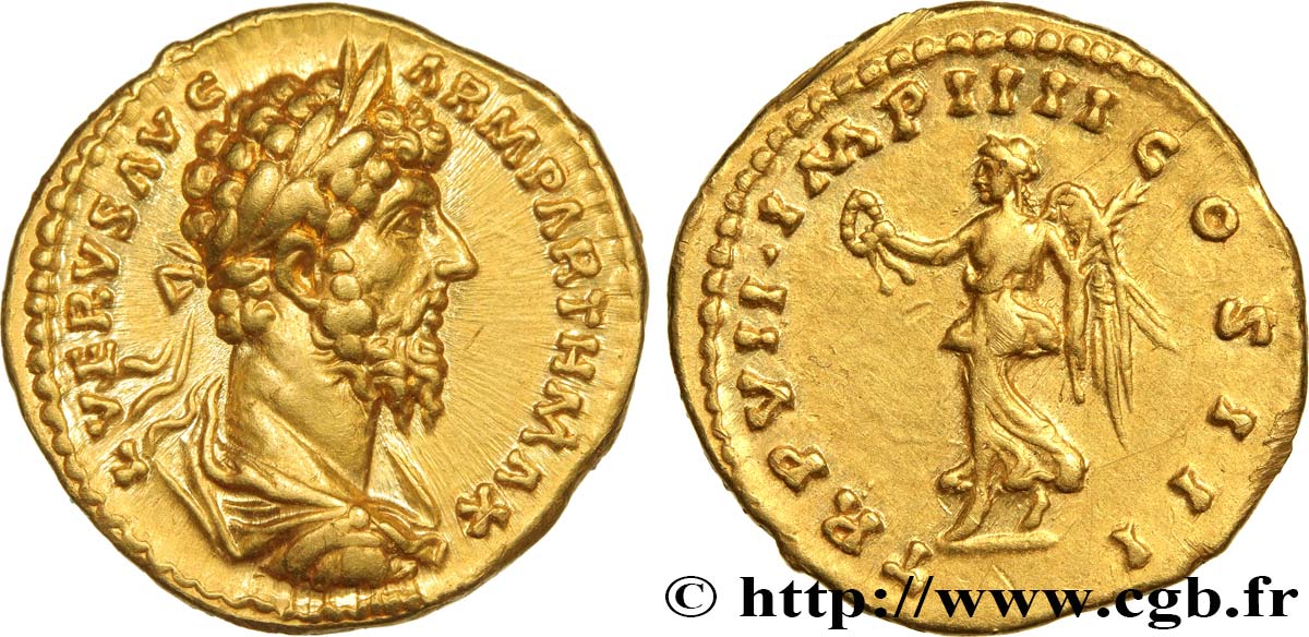 LUCIUS VERUS Aureus fST/VZ