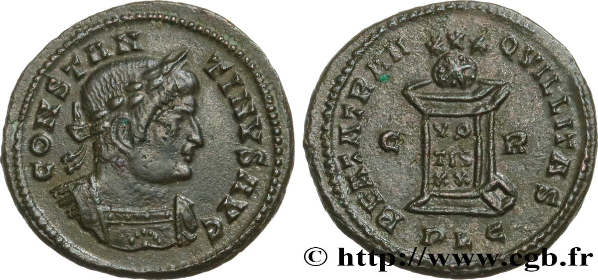 CONSTANTINO I EL MAGNO Centenionalis ou nummus EBC