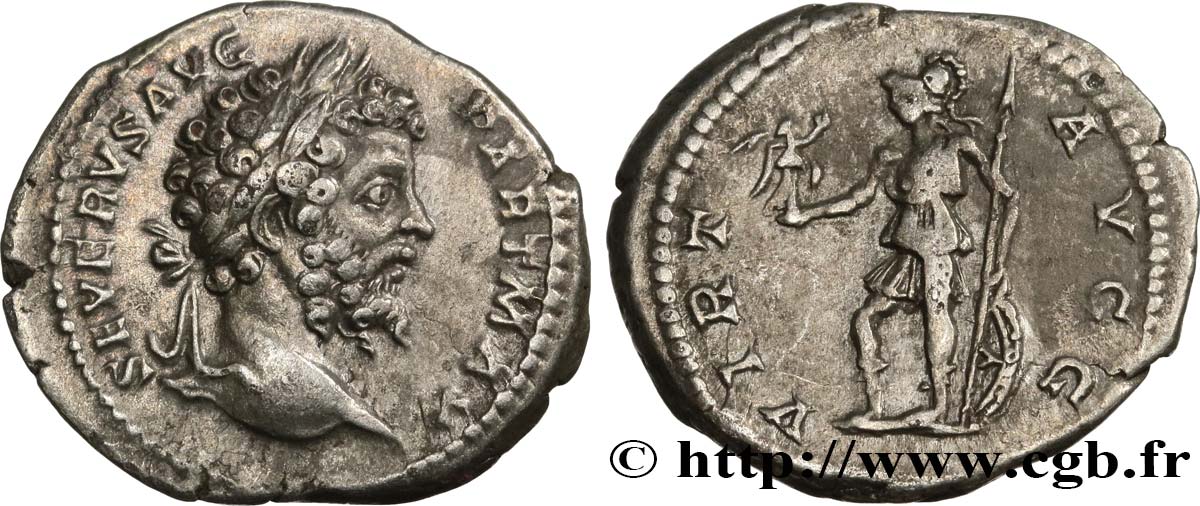 SEPTIMIUS SEVERUS Denier VZ/fVZ