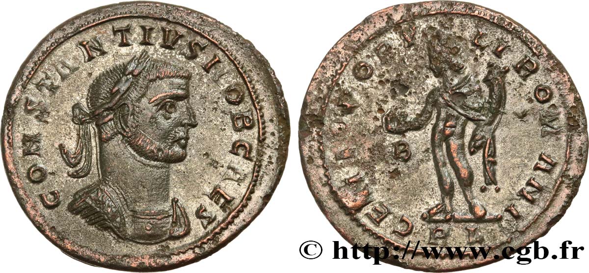 CONSTANTIUS I Follis ou nummus VZ/fVZ