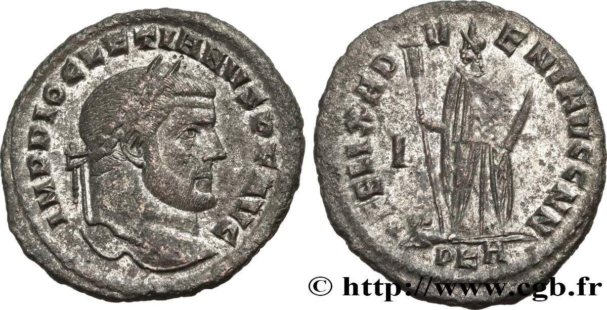 DIOCLETIAN Follis ou nummus AU