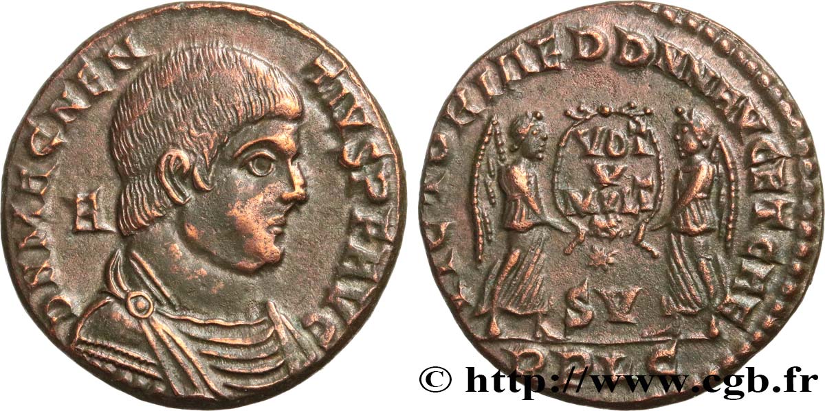 MAGNENTIUS Maiorina, (MB, Æ 2) AU