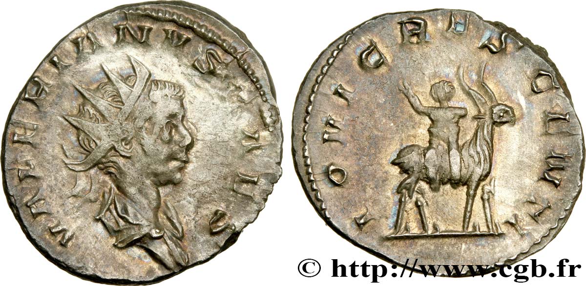 VALERIANO II Antoninien q.SPL/SPL