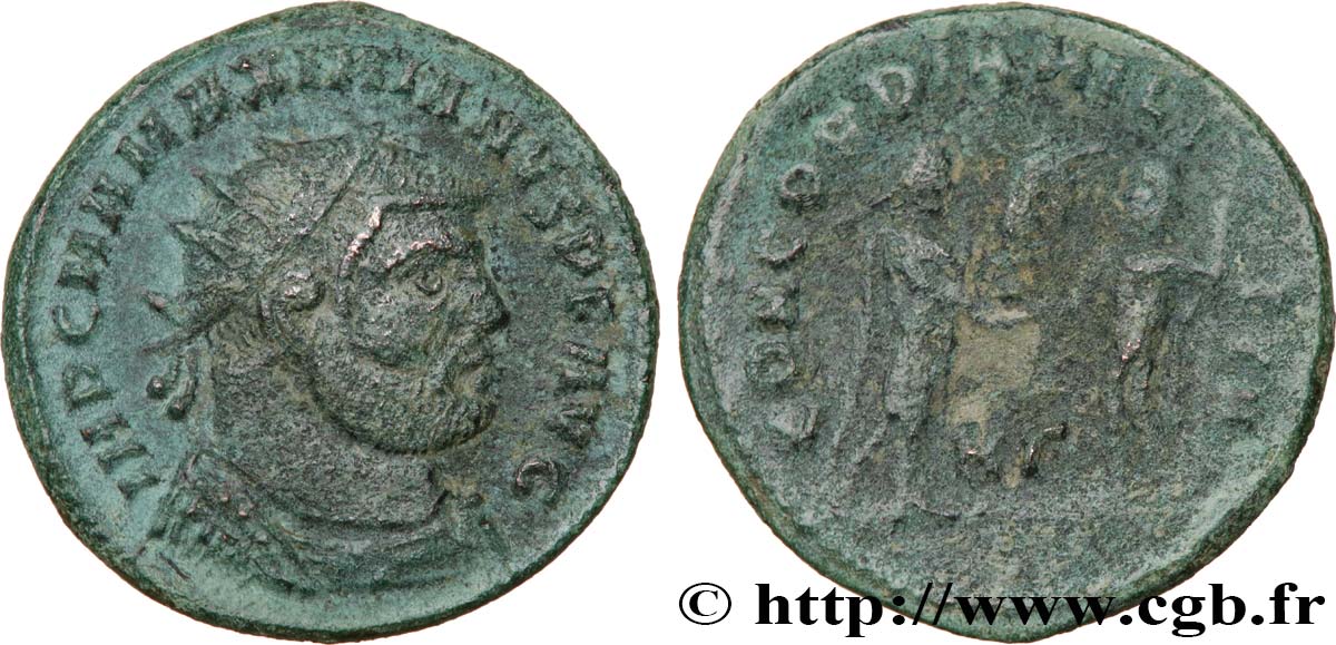 MAXIMIANUS HERCULIUS Pseudo ou néo-aurelianus XF/VF