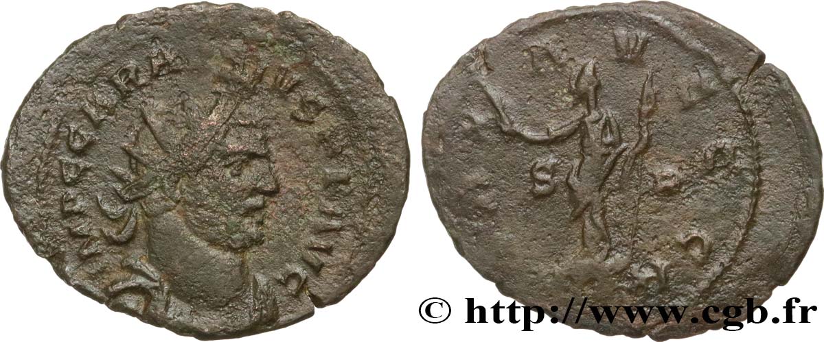 CARAUSIUS for DIOCLETIAN and MAXIMIAN HERCULIUS Aurelianus XF/VF