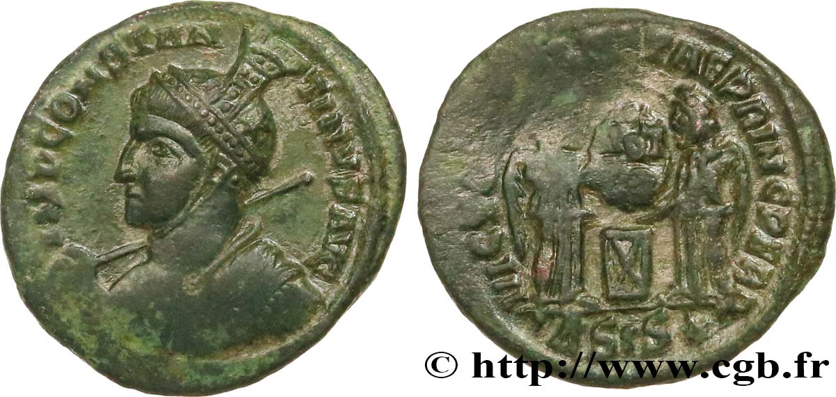 CONSTANTINE I THE GREAT Centenionalis ou nummus XF