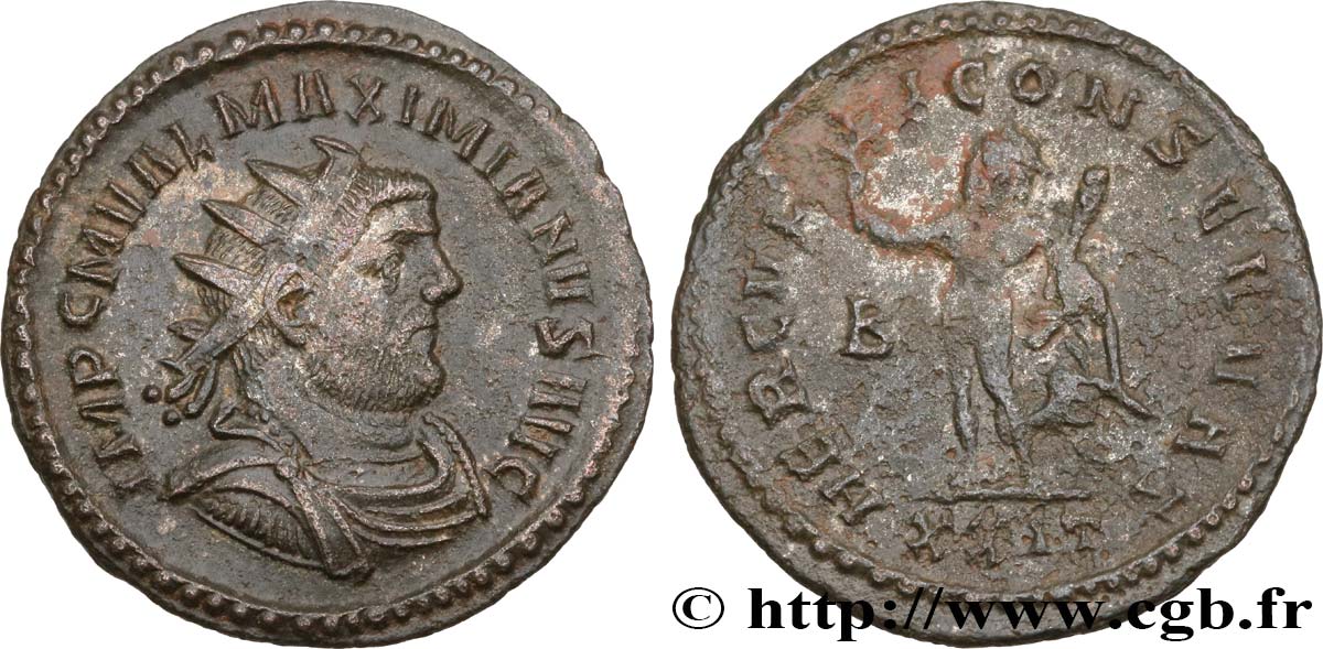 MAXIMIANUS HERCULIUS Aurelianus fVZ/SS