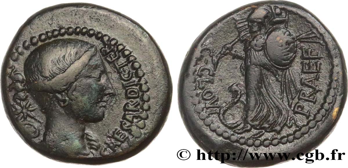 IULIUS CAESAR Dupondius fVZ