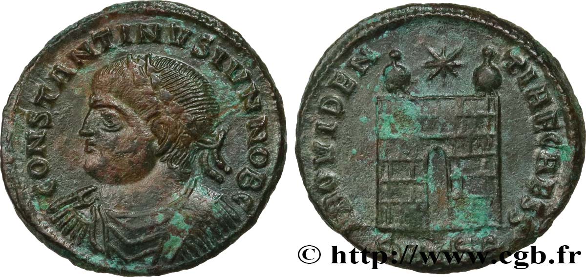 COSTANTINO II Centenionalis ou nummus MS/SPL