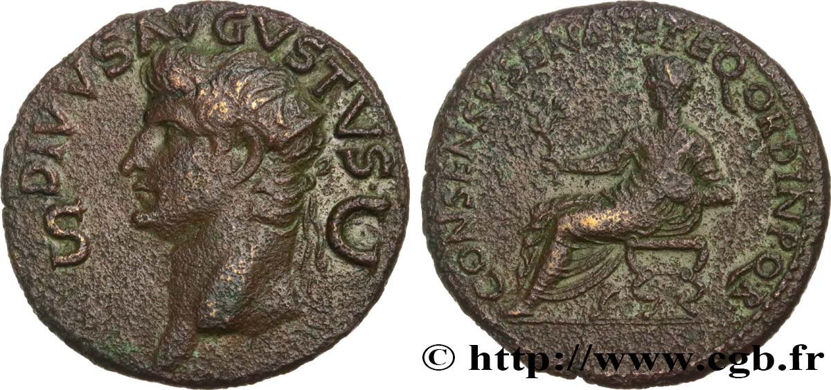 AUGUSTUS Dupondius XF