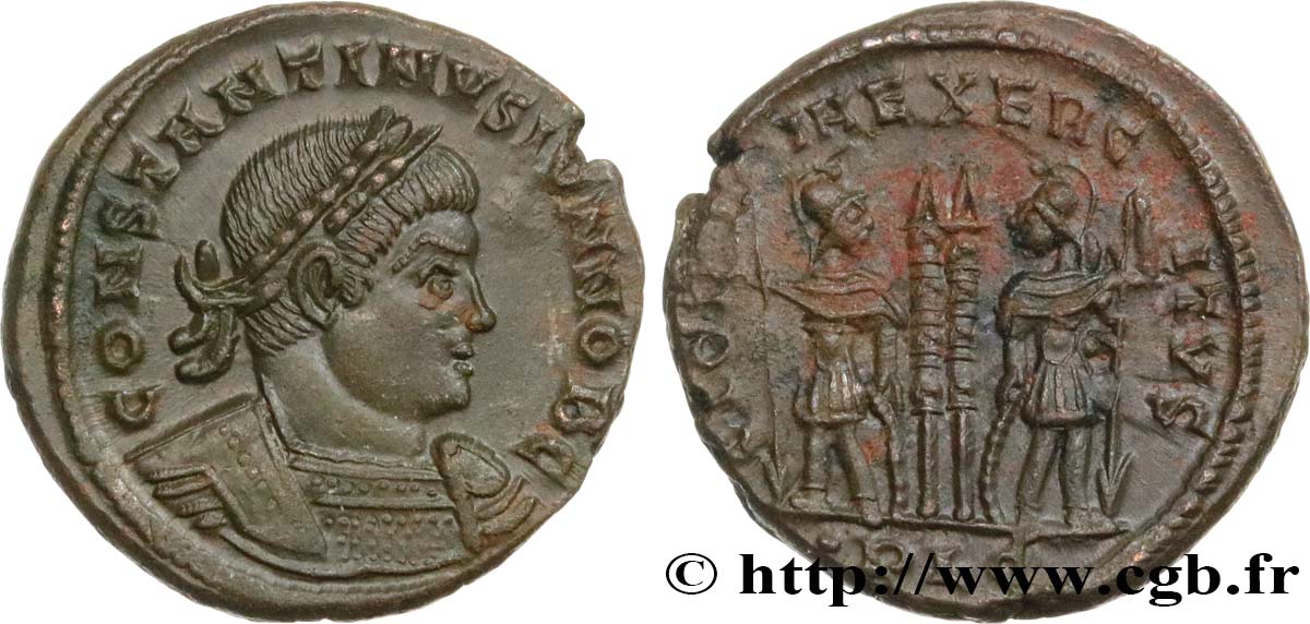 CONSTANTINUS II Centenionalis ou nummus fST