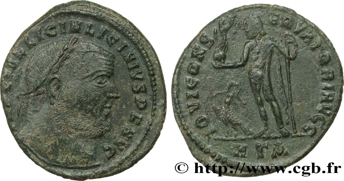 LICINIUS I Follis ou nummus AU