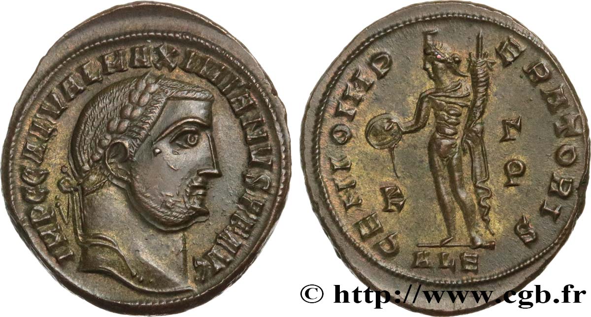 GALERIUS Follis ou nummus VZ/fST