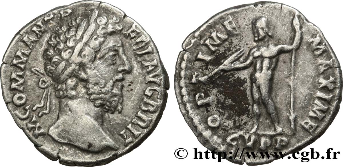 COMMODUS Denier XF