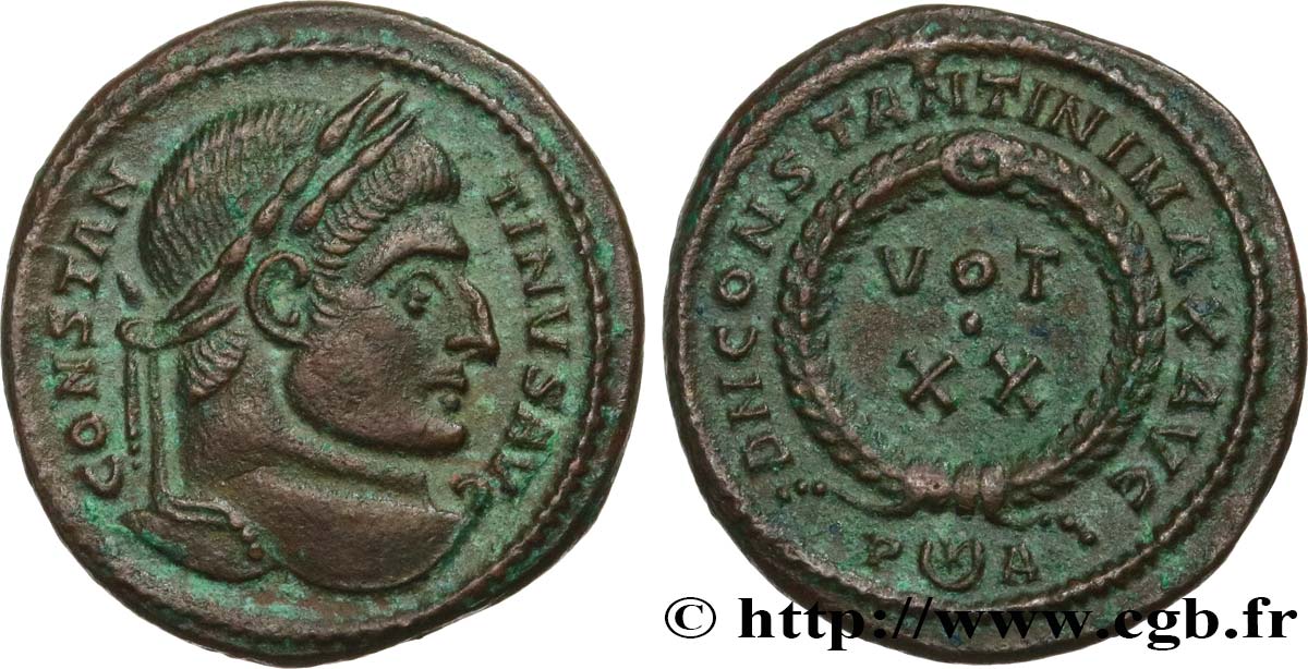 CONSTANTINO I EL MAGNO Centenionalis ou nummus EBC