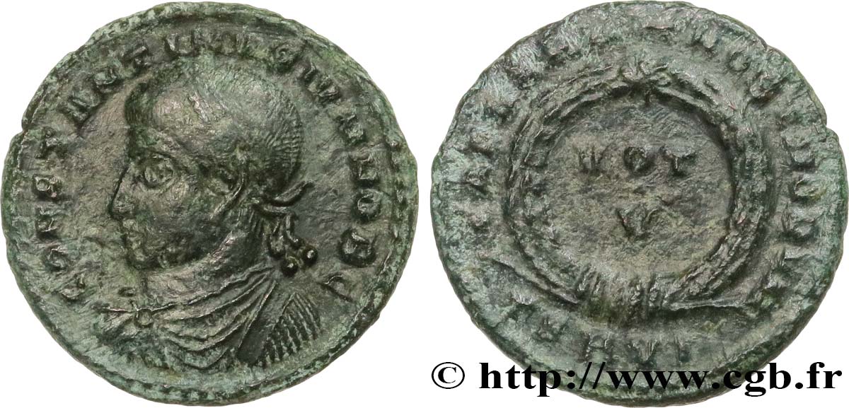 CONSTANTIN II Centenionalis ou nummus TTB+