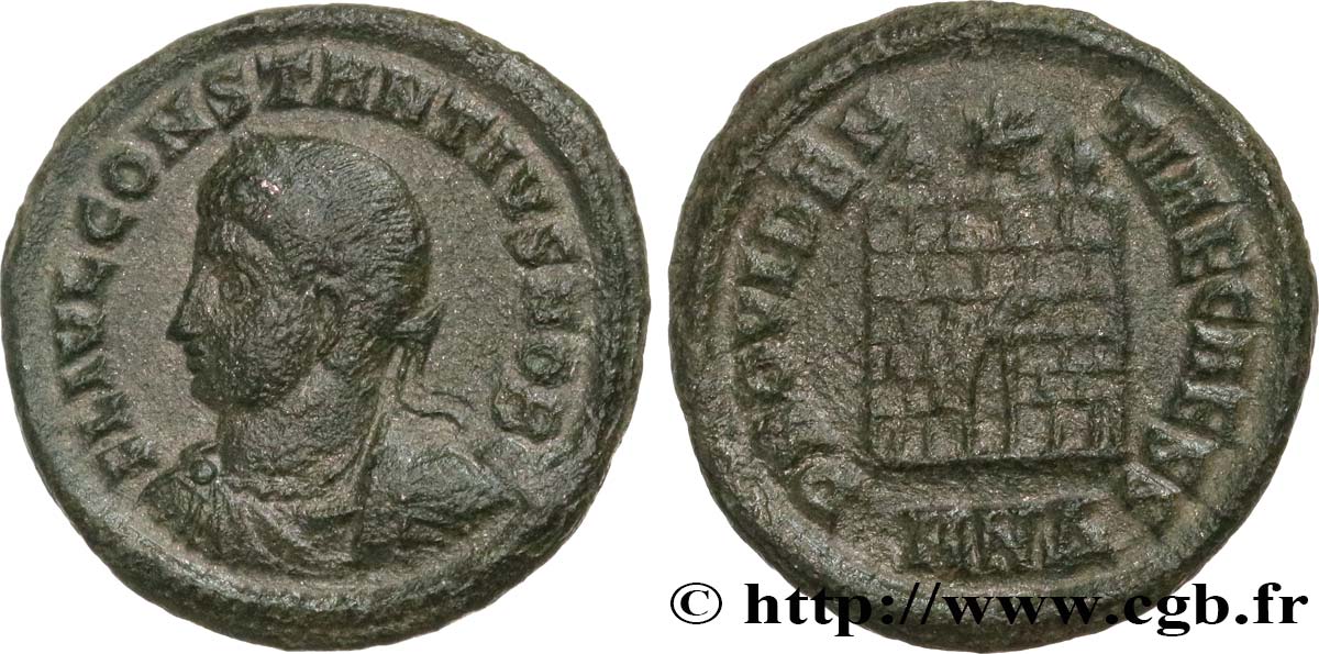CONSTANTIUS II Centenionalis ou nummus AU
