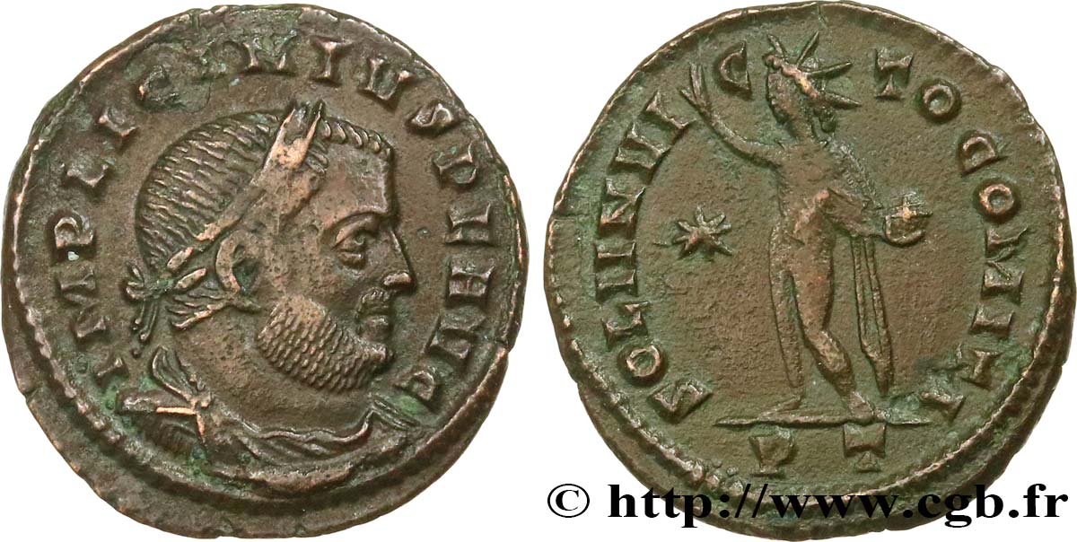 LICINIUS I Follis ou nummus AU