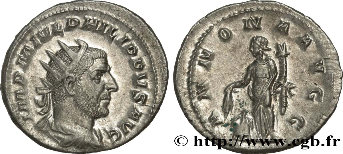 PHILIPPUS I. ARABS Antoninien ST/fST