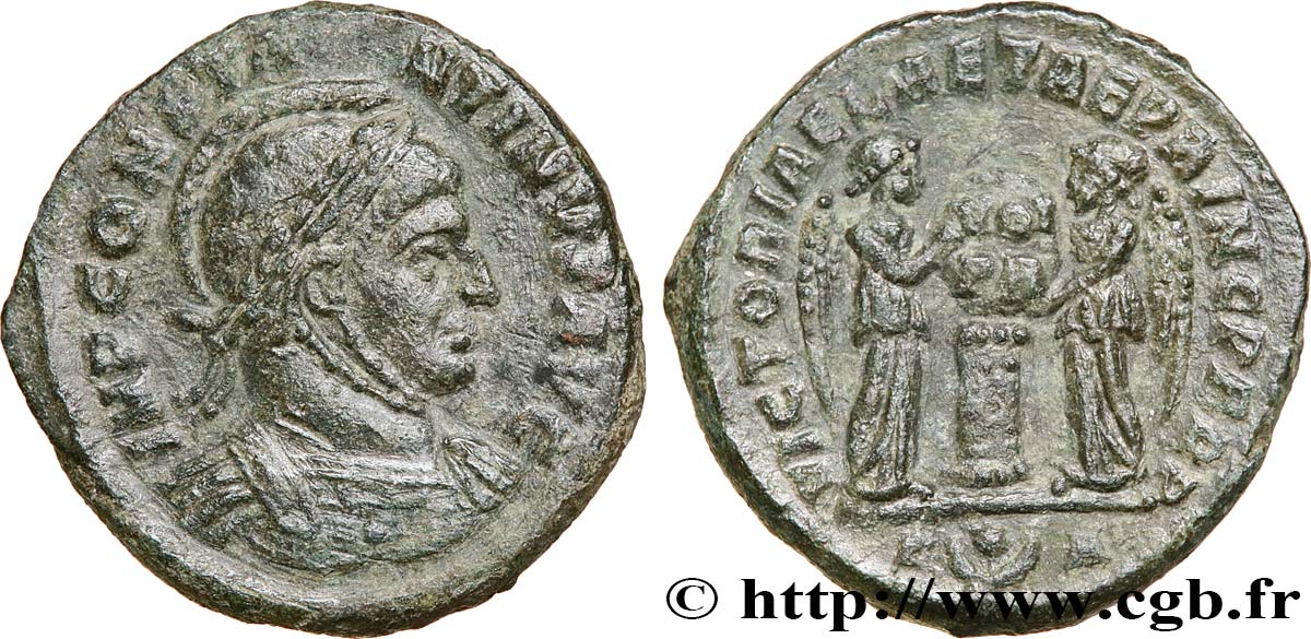 CONSTANTINE I THE GREAT Centenionalis ou nummus AU