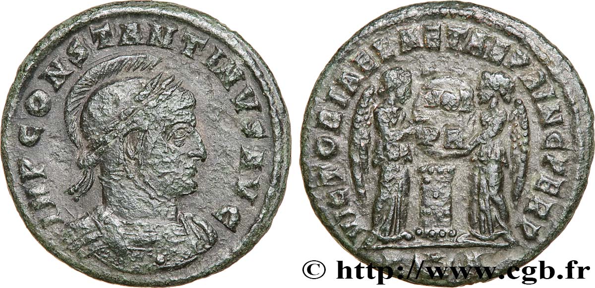 CONSTANTINE I THE GREAT Centenionalis ou nummus XF