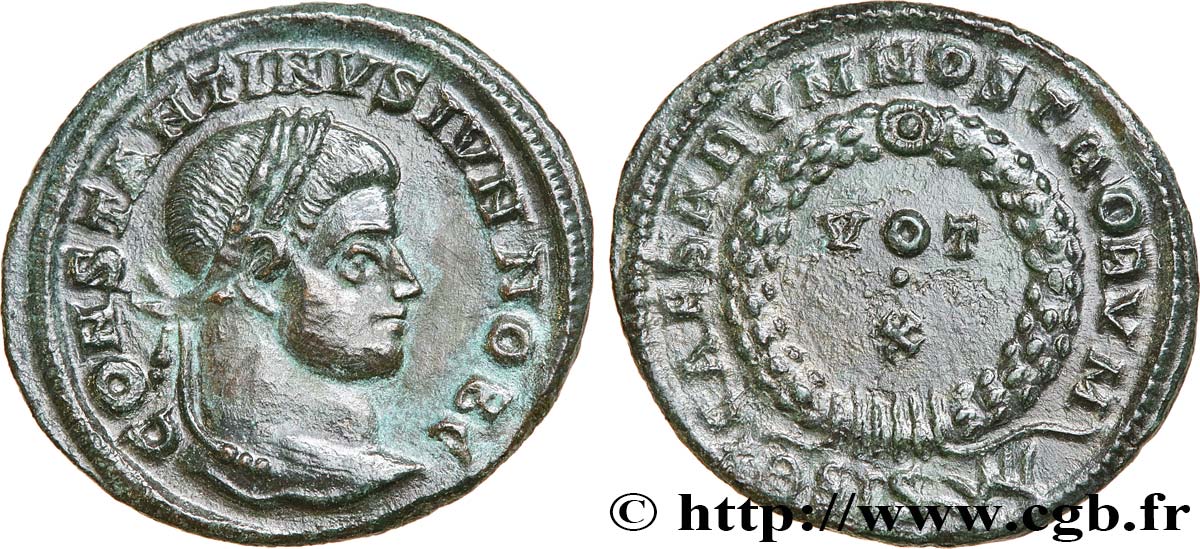 CONSTANTIN II Centenionalis ou nummus SUP