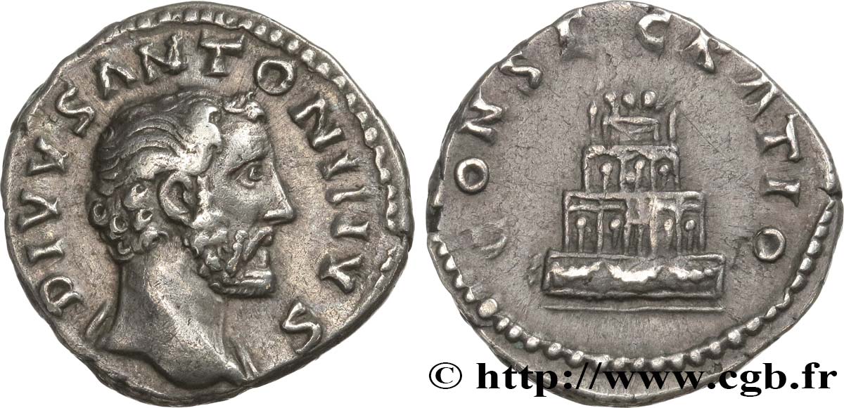 DIVUS ANTONINUS Denier SS