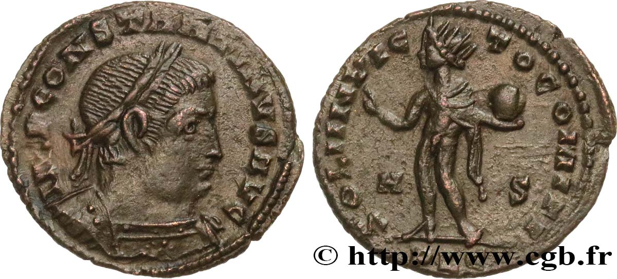 CONSTANTINE I THE GREAT Follis ou nummus AU