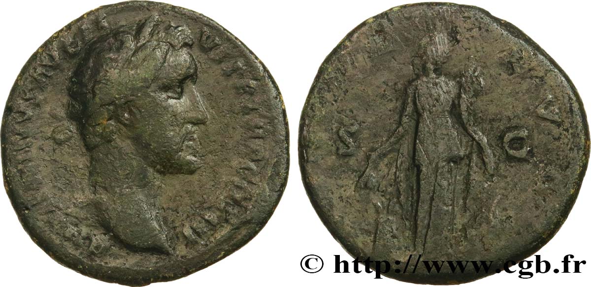 ANTONINUS PIUS As VF