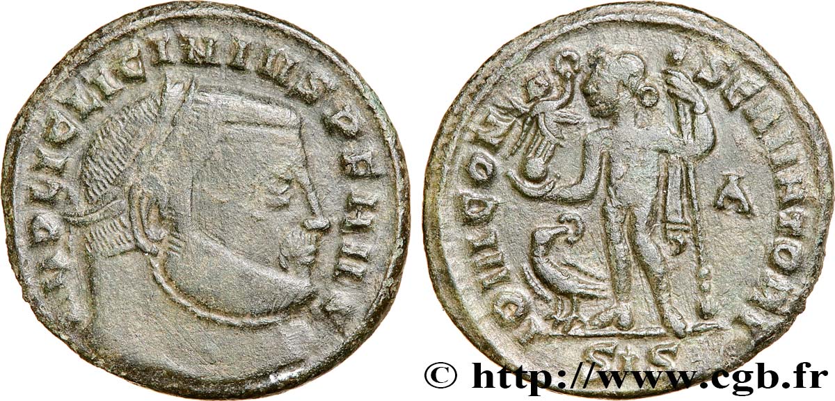 LICINIUS Ier Follis ou nummus TTB