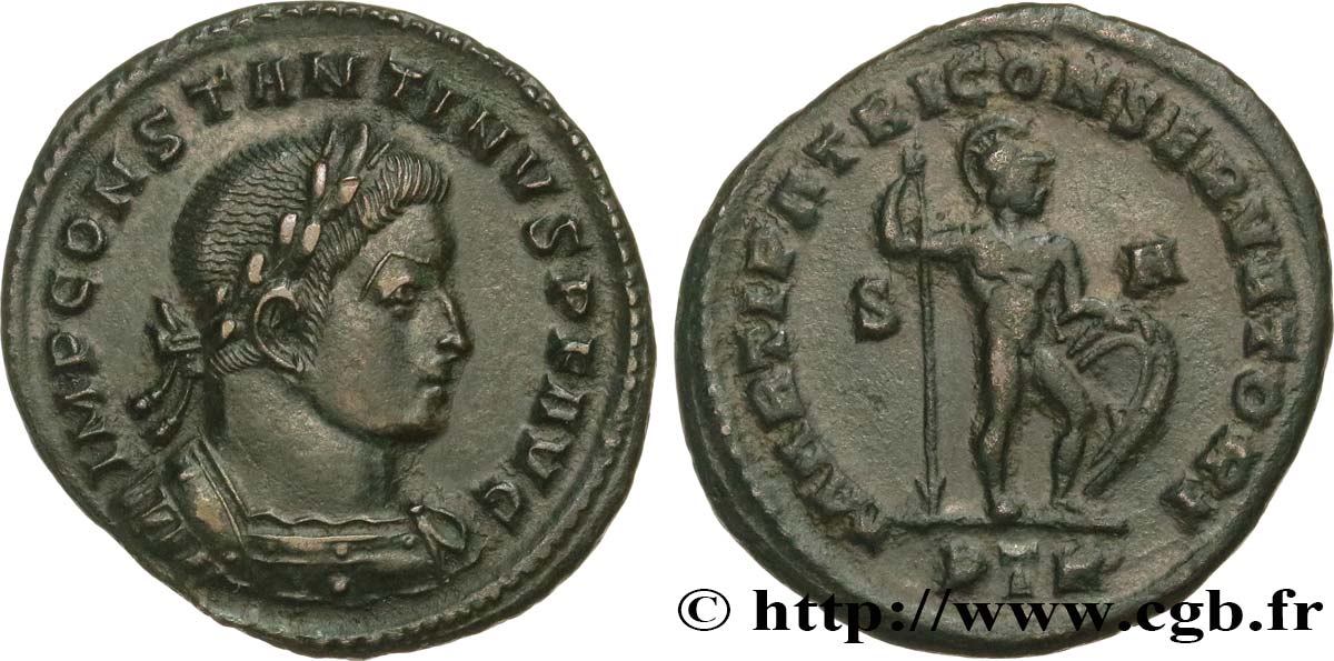 CONSTANTIN Ier LE GRAND Follis ou nummus SUP/TTB