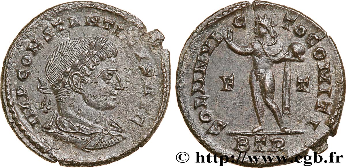 COSTANTINO I IL GRANDE Follis ou nummus MS