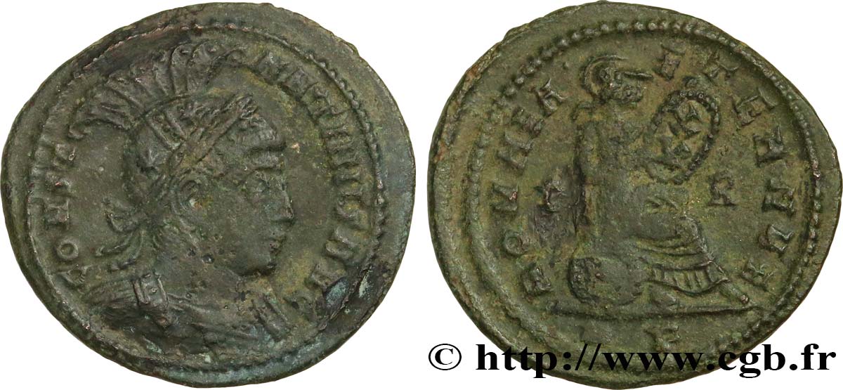 CONSTANTINE I THE GREAT Centenionalis ou nummus XF